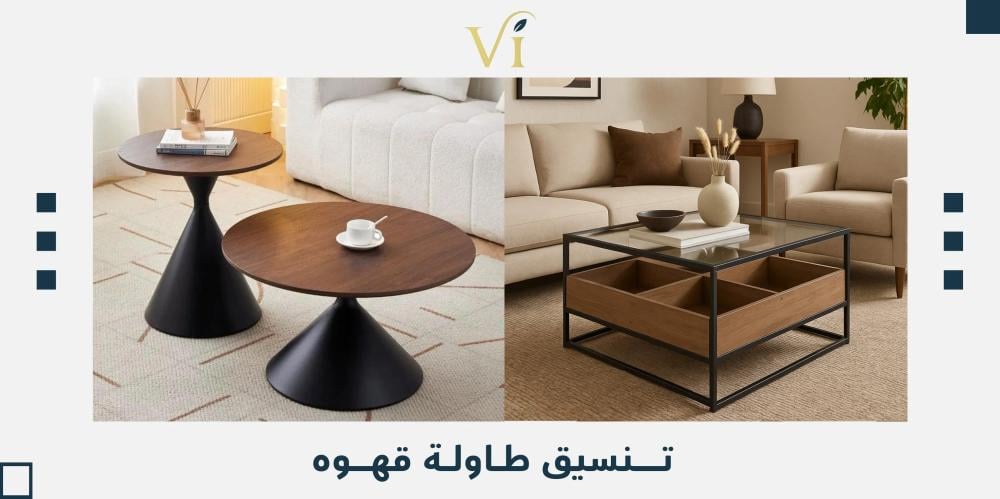 أفضل طرق تنسيق طاولة قهوه