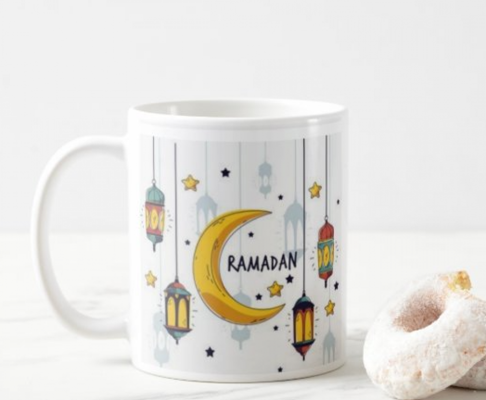 كوب بشعار رمضان من ع كيفي