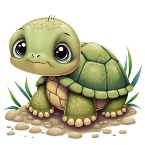 لوحات تلوين مرقمة | Turtle