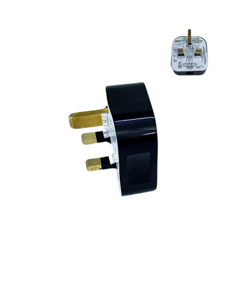 رأس فيش كهربائي ثلاثي بقدرة 13 أمبير