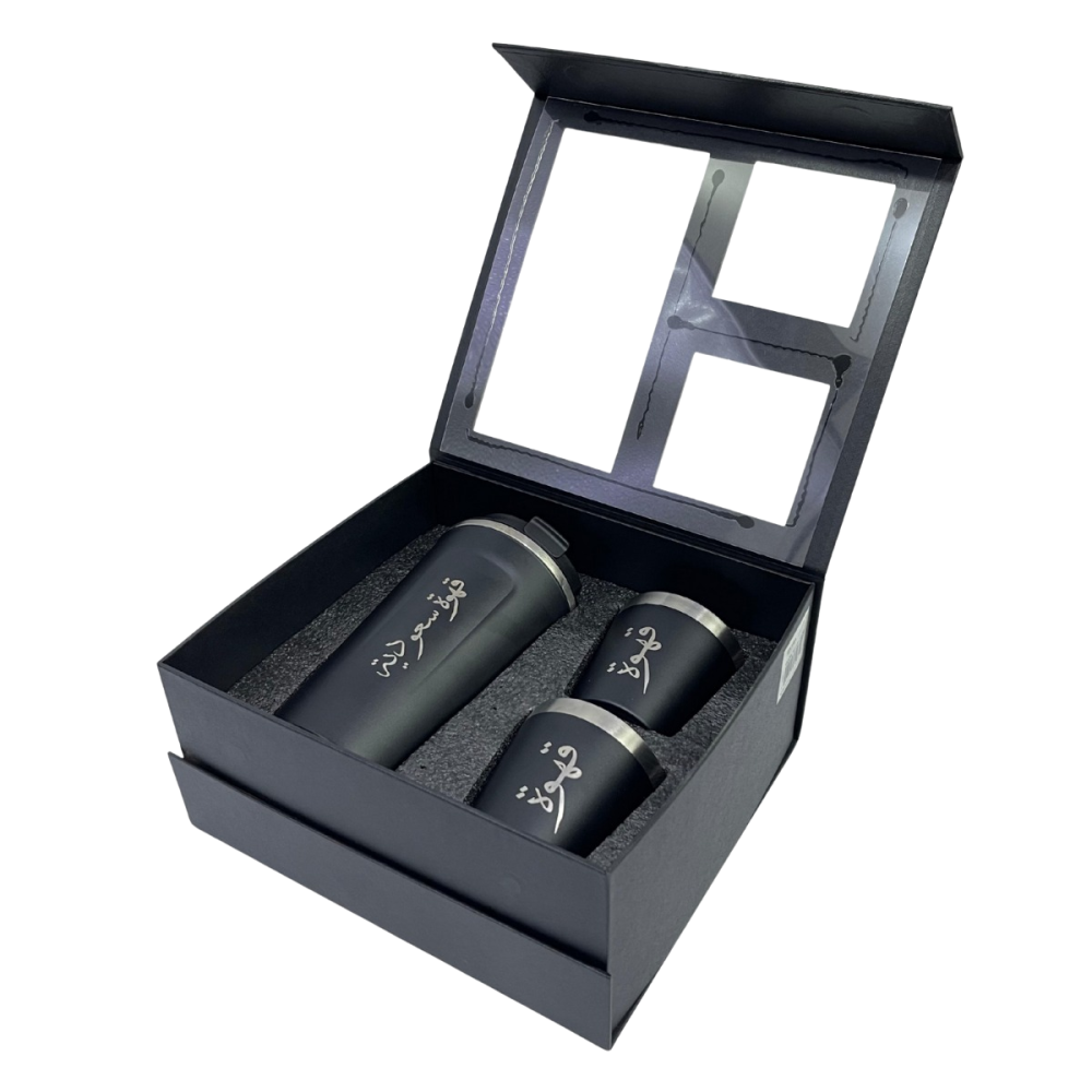 طقم حافظة سوائل اسود EX-23624