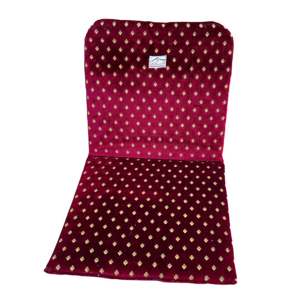 كرسي رحلات نقش احمر منقط كبير البراري