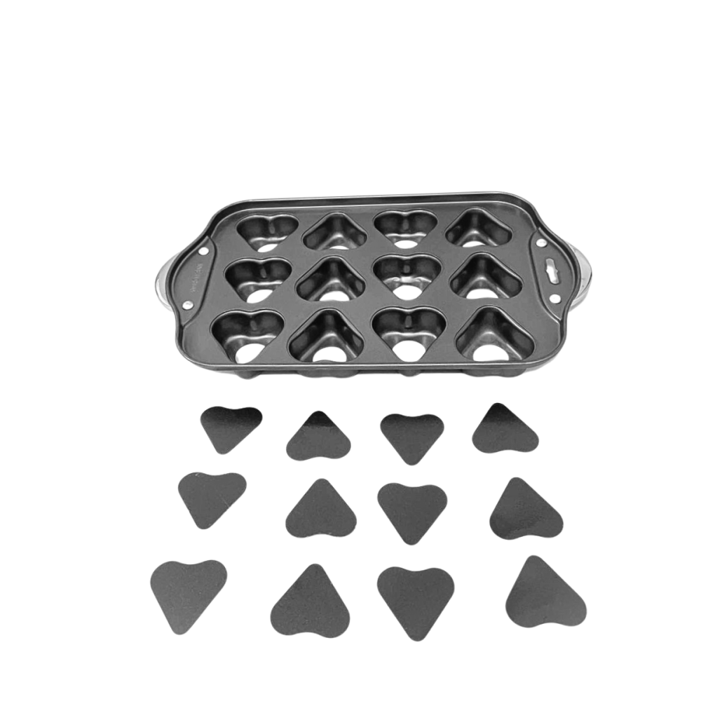 قالب تشيز كيك على شكل قلب