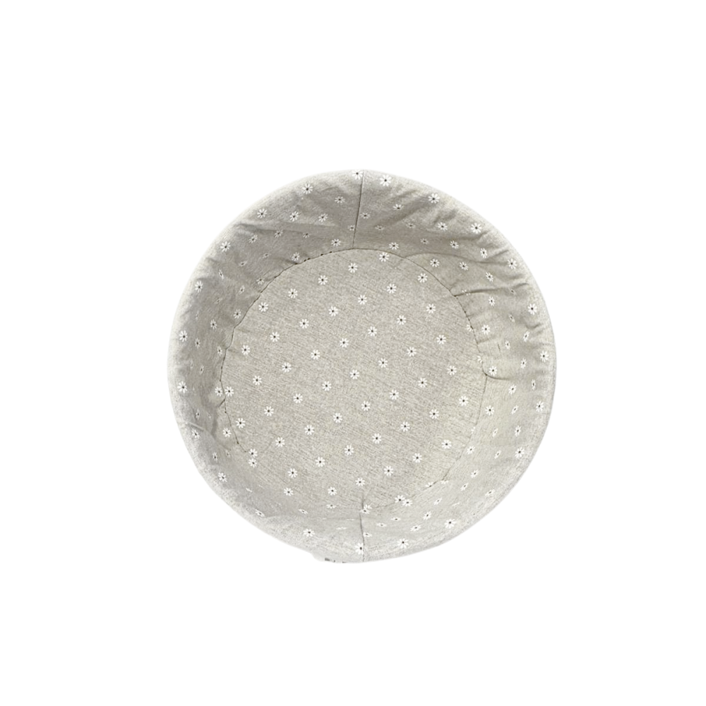 سلة مدور نايلون بغطاء مقاس 27 سم