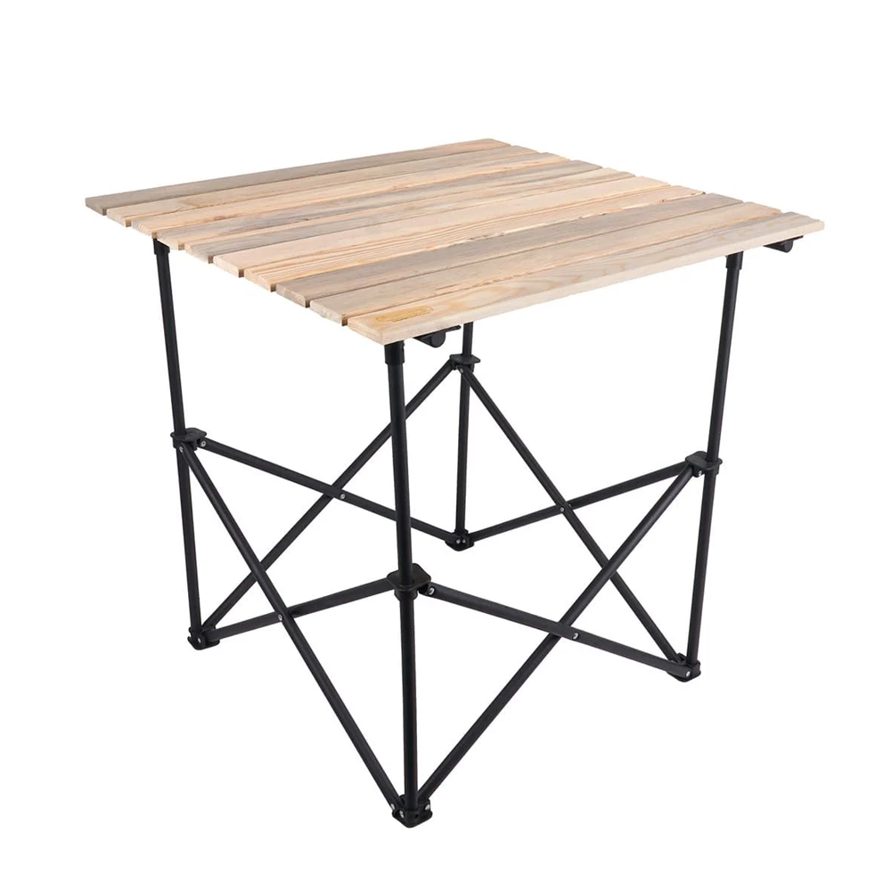 طاولة رحلات خشب 60*60 سم قابلة للطي OUT-2090