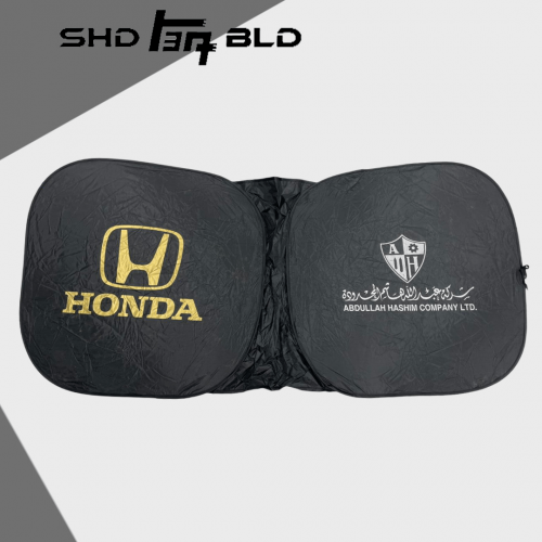 شماسية بشعار هوندا و عبدالله هاشم اسود