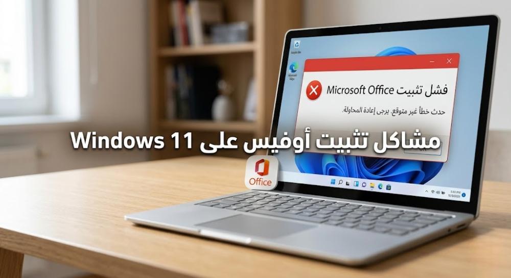 مشاكل تثبيت أوفيس على Windows 11