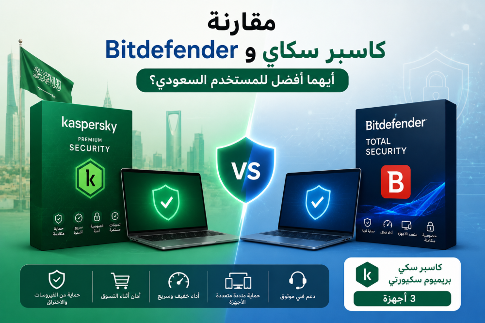 كاسبر سكاي أم بيت ديفندر Bitdefender