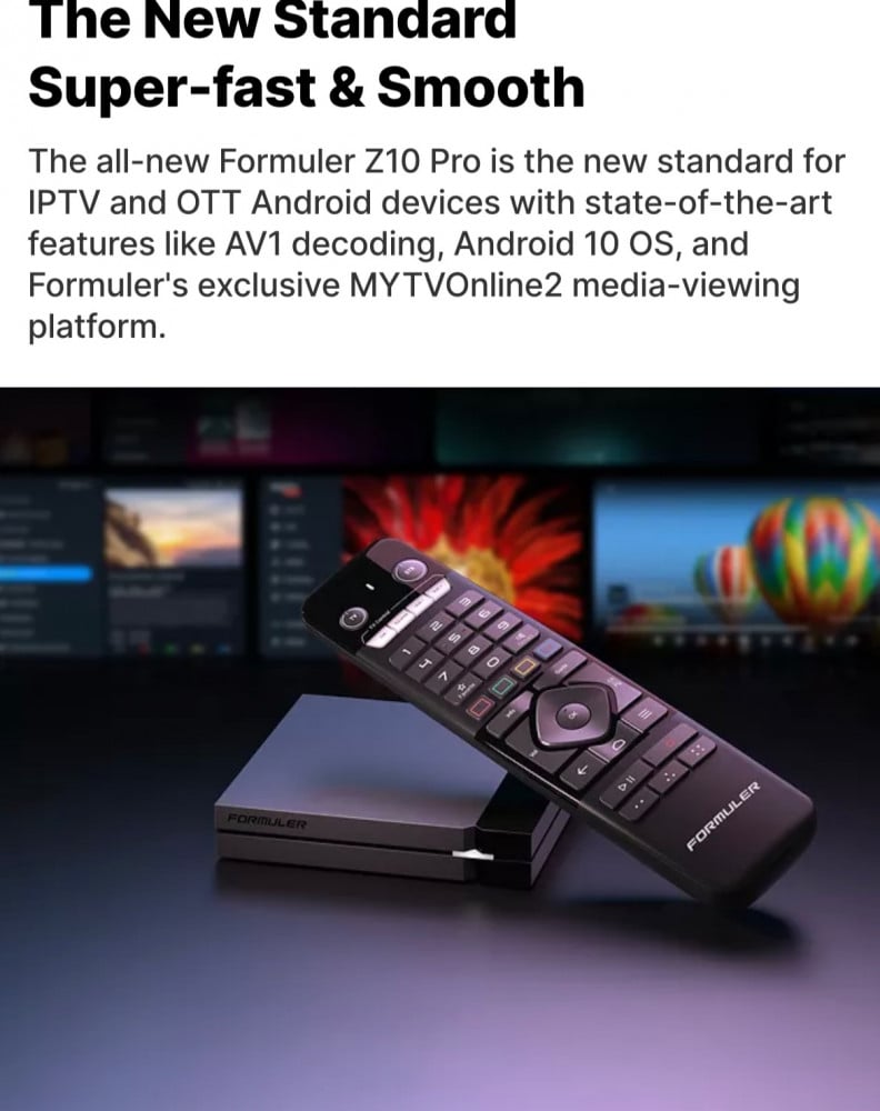 New Formuler IPTV Android