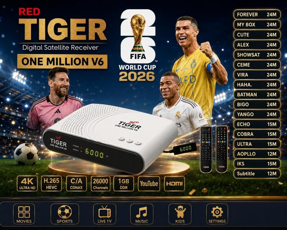 TIGER ONE MILLION V6 4K