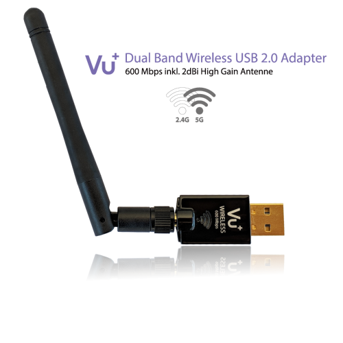 قطة انتينا واي فاي فيو بلس أصلية VU+ Wireless 600M...