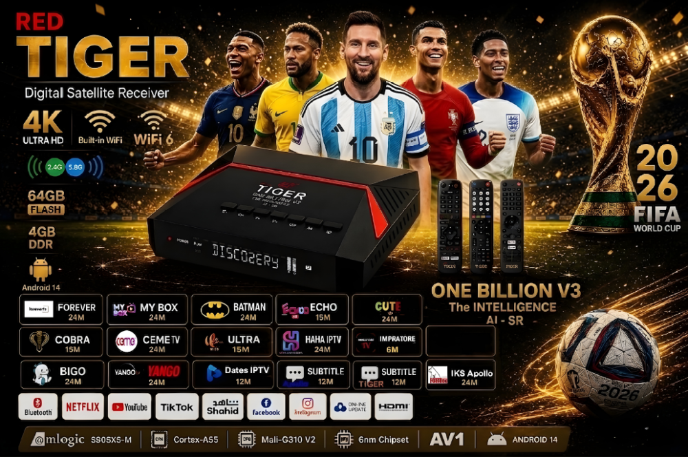 TIGER Q BILLION V3 8K ANDROID