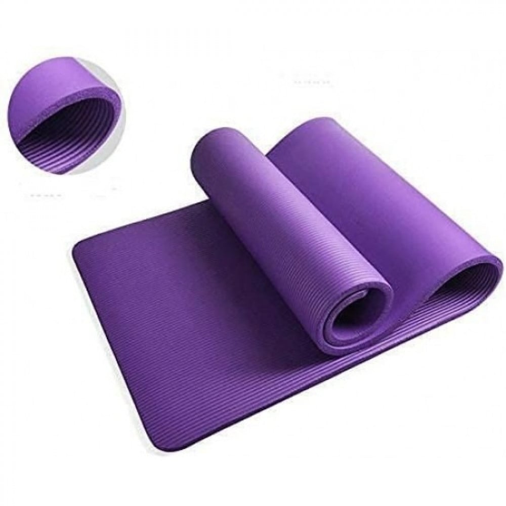 Yoga exercise mat (purple) - Al-Amoudi Fitness