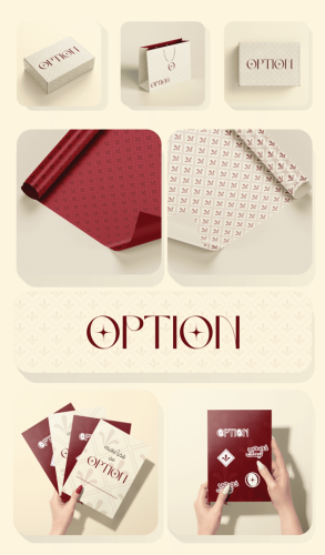هوية بصرية جاهزة Option