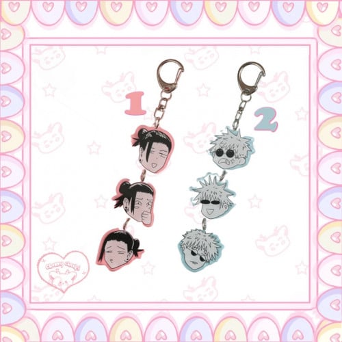 Jujutsu Kaisen keychain \ geto or gojo