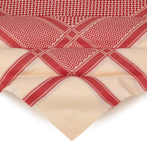 شماغ أحمر كشميري صوف 100%  آخر اصدار 2025