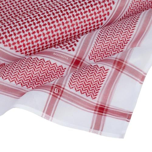 شماغ باشمينا رسمي احمر فاتح اصدار 2026