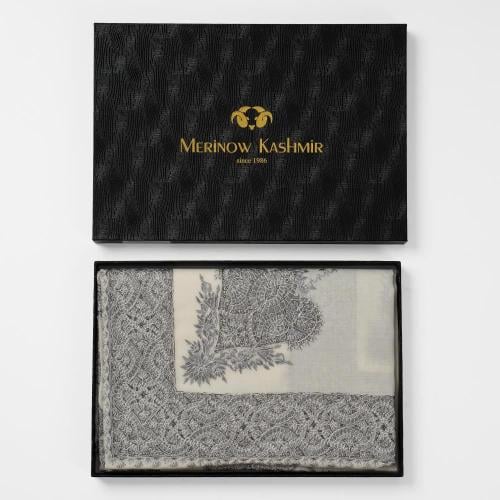 شال كشميري صوف كشمير ٪100 موديل 2026