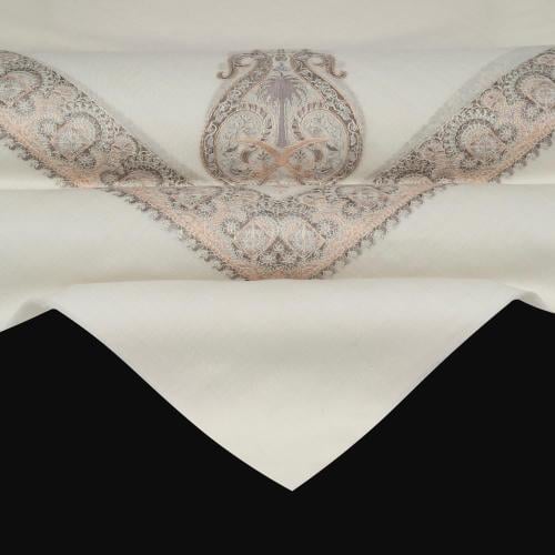 شال باشمينا ملكي فاخرصوف كشميري 100% - بتصميم السيفين والنخلة اصدار 2026