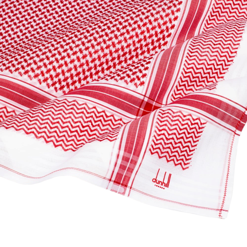 شماغ دنهل أحمر شبابي اخر اصدار صناعة سويسرية