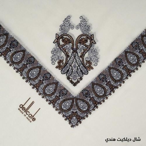 شال ديليكات  كشميري صوف 100%موديل ٢٠٢٦