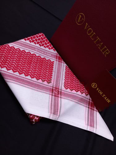 شماغ احمر فولتير غامق اخر اصدار