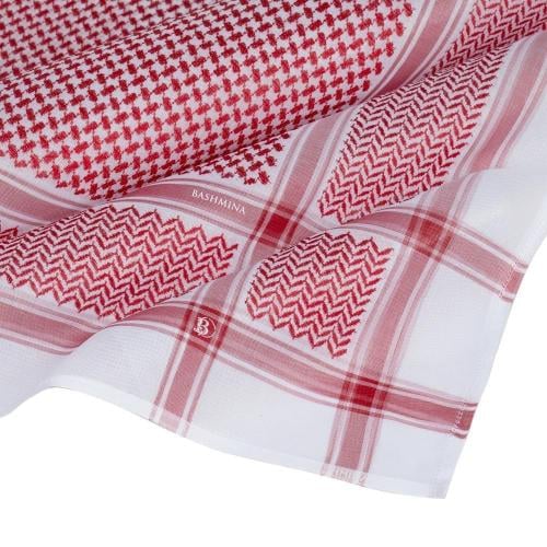 شماغ باشمينا رسمي احمر فاتح اصدار 2026