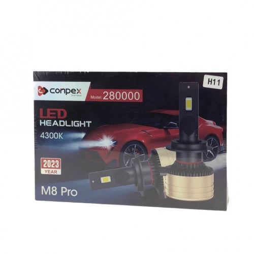 لمبات كريمي LED M8 Pro /4300k