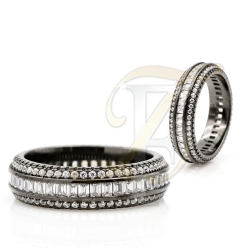 دبلة (زركون) فضة عيار 925