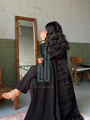 عباية كريب سبيشل تطريز كمبيوتر