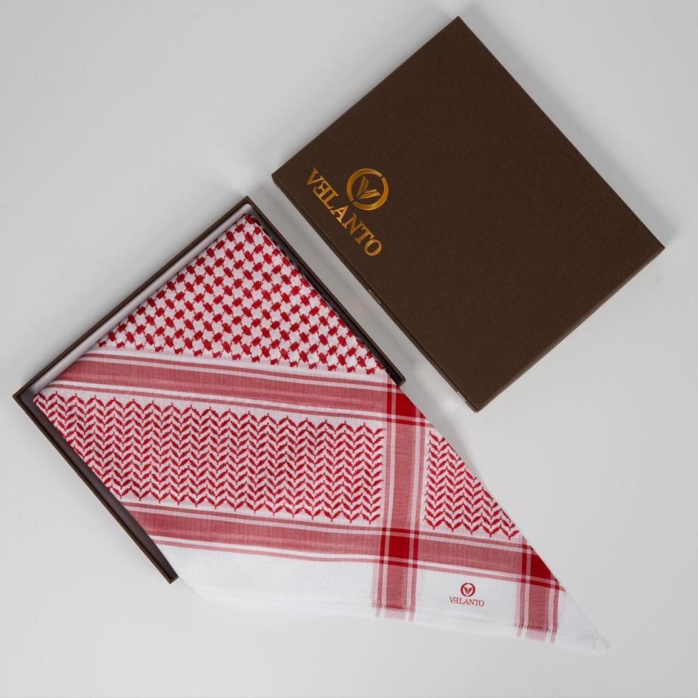 شماغ فلانتو احمر فاتح VEALANTO - V2