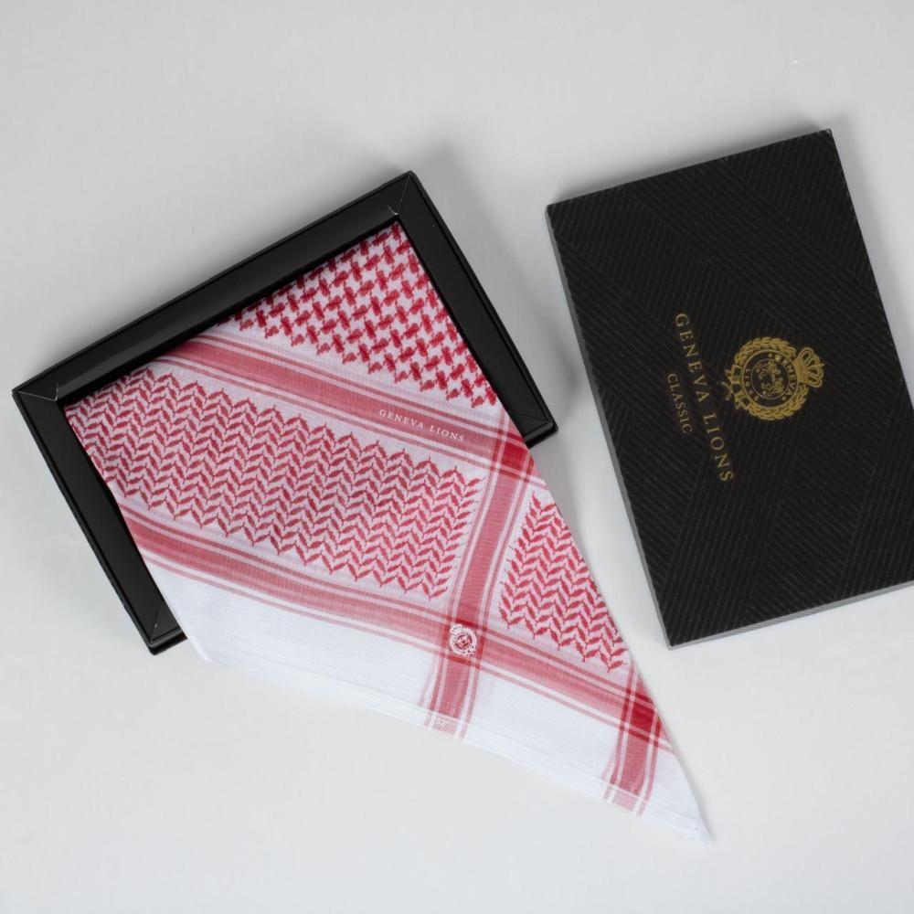 شماغ جينيفا كلاسيك فاتح