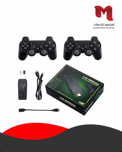 جهاز تشغيل العاب الفيديو الرقمية منفذ HDMI مع ازرا...