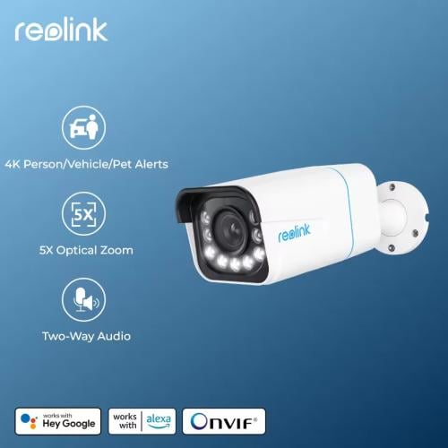 كاميرا ريولينك Reolink الذكية 4K 8MP PoE الأمنية 5...