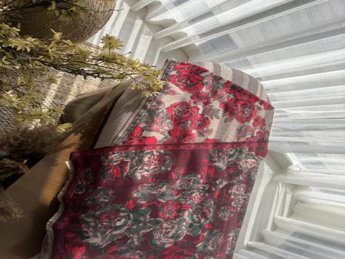 Ksh2 شال كشميري يلبس عالجهتين