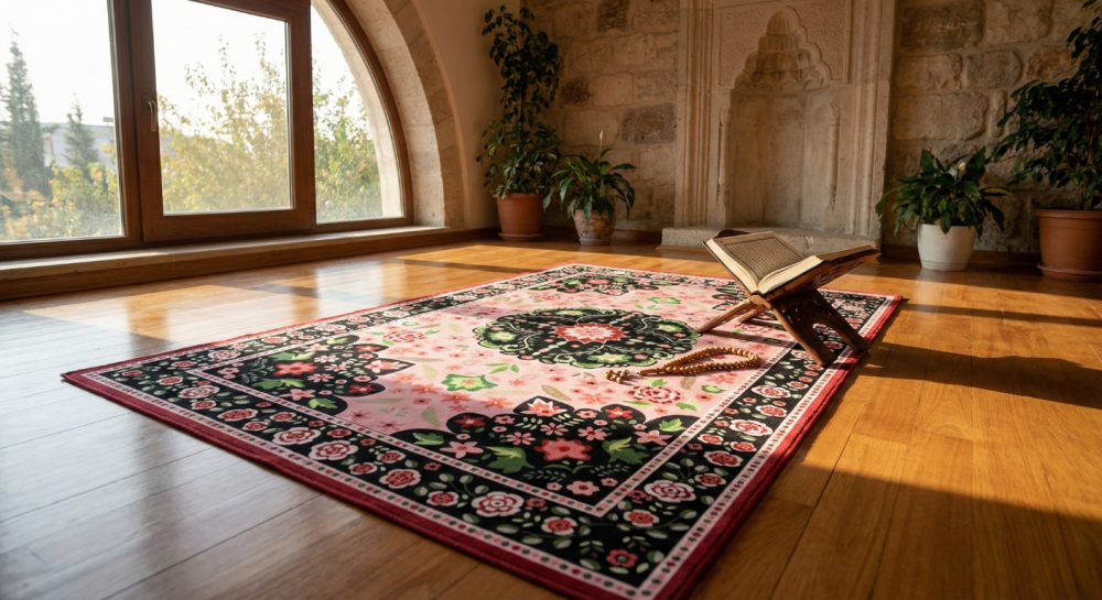 مميزات افضل انواع سجادات الصلاة المبطنة: راحة وجودة في كل صلاة