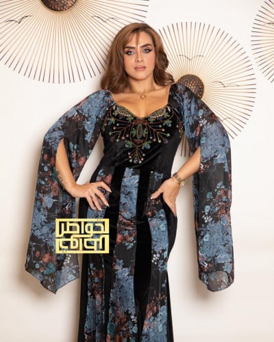 فستان مخمل شك