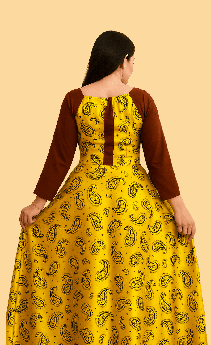 فساتين حرير