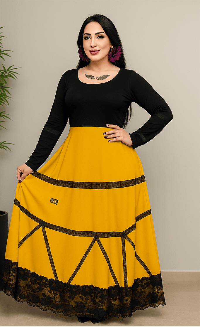 فساتين كريب