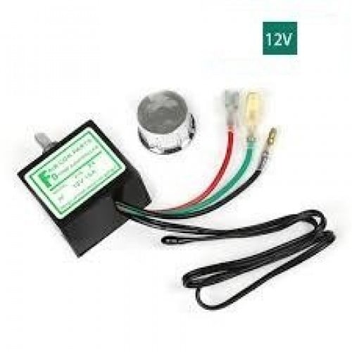 #11157C ثرمستات الاكتروني صيني  THERMOSTAT ELECTRONIC 12V 5-10 AMP