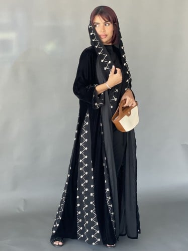 عباية ذهب قطيفة