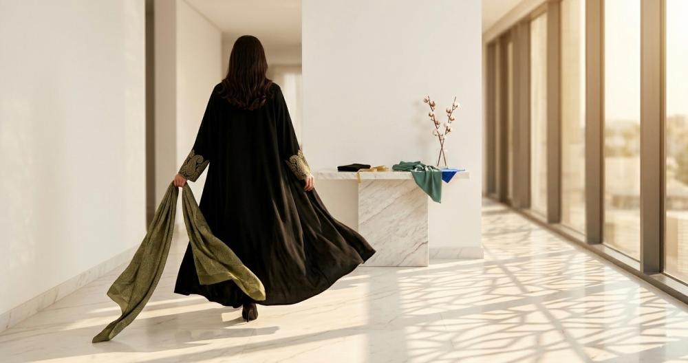 كيف تختارين عباية تناسب ذوقك وشكل جسمك — دليل من عزة المتميزة