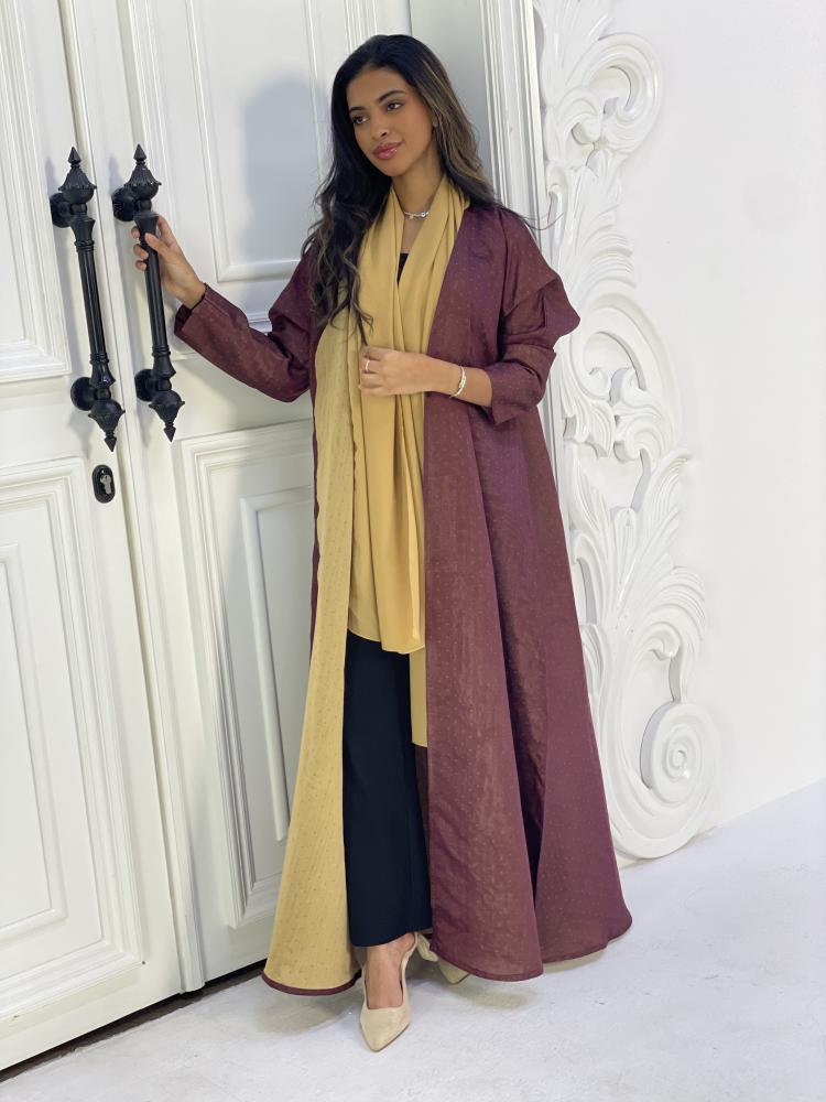 عبايات بنفسجي - عبايات عزة المتميزة