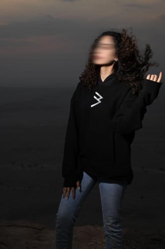 BLACK HOODIE #2