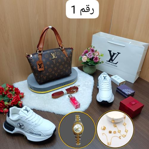 طقم شنطة ماركة لويس فيتون