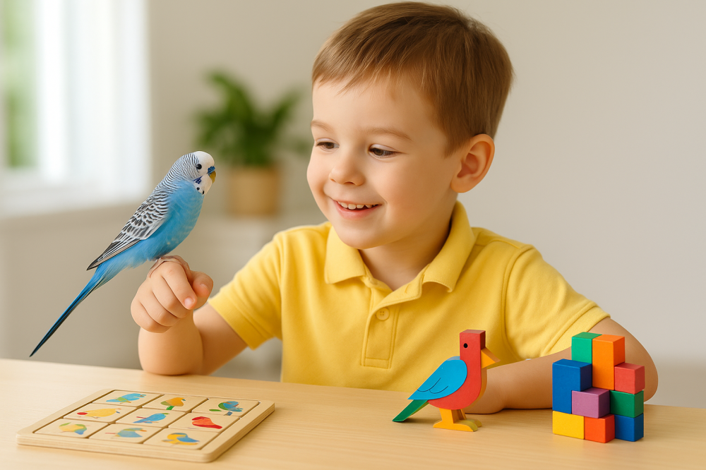 الطيور للأطفال فوائد الطيور للأطفال ألعاب الذكاء متجر أبو طلال