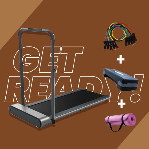 سير كهربائي Treadmill TRR1F Pro R1 + بكج تخفيف الو...
