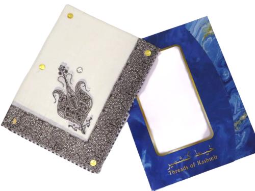 شال قطري - شال كشميري مطرز