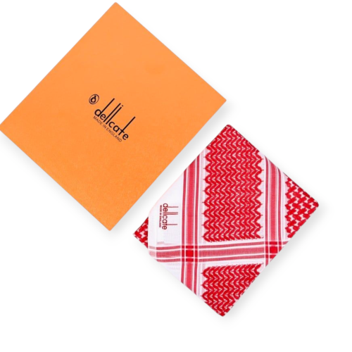 شماغ ديلكات A23 - احمر غامق