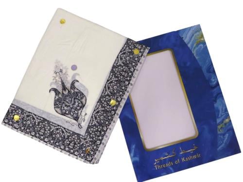 شال قطري - شال كشميري مطرز